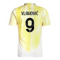 Juventus Dusan Vlahovic #9 Auswärtstrikot 2024-25 Kurzarm